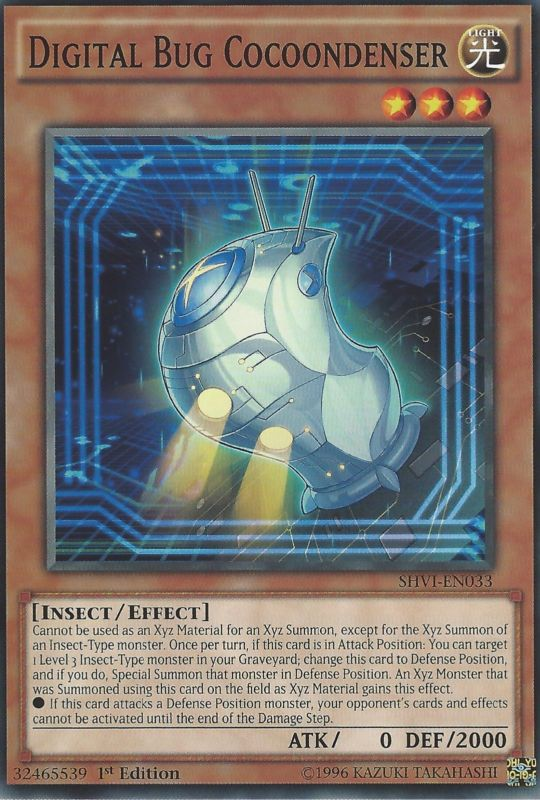 Digital Bug Cocoondenser [SHVI-EN033] Common | Jomio and Rueliete's Cards and Comics