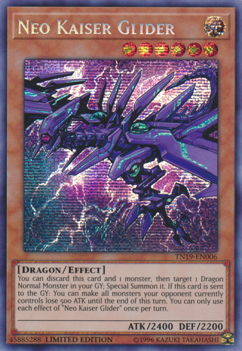 Neo Kaiser Glider [TN19-EN006] Prismatic Secret Rare | Jomio and Rueliete's Cards and Comics