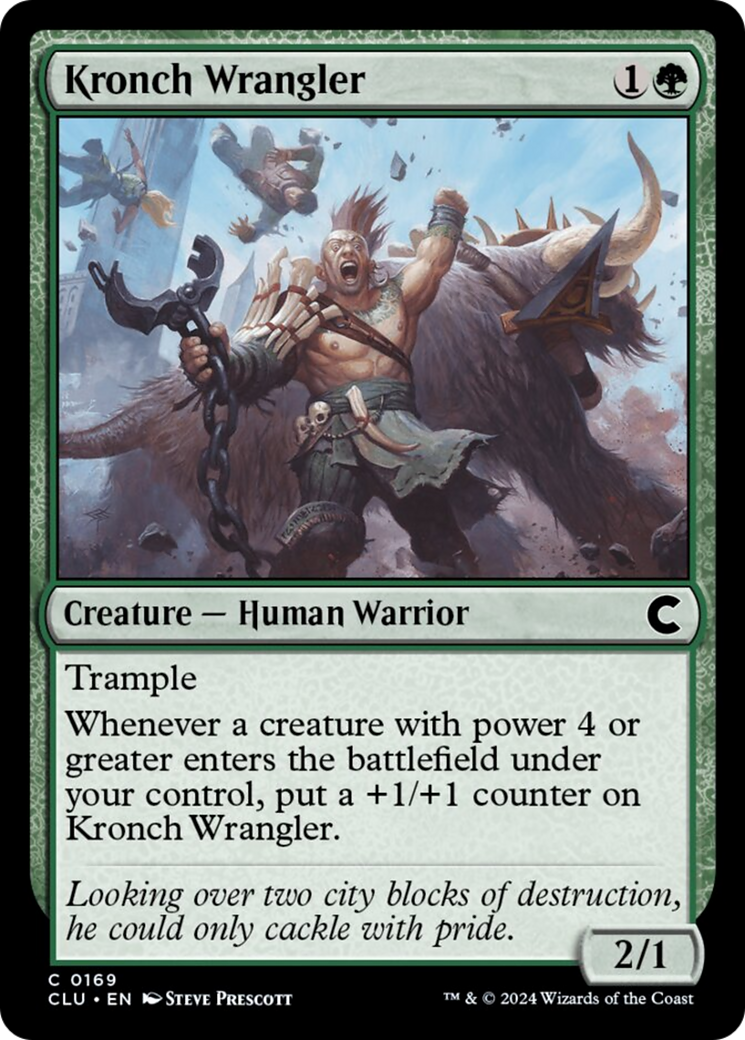 Kronch Wrangler [Ravnica: Clue Edition] | Jomio and Rueliete's Cards and Comics