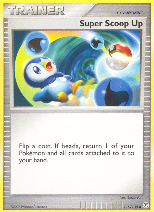Super Scoop Up (115/130) [Diamond & Pearl: Base Set] | Jomio and Rueliete's Cards and Comics