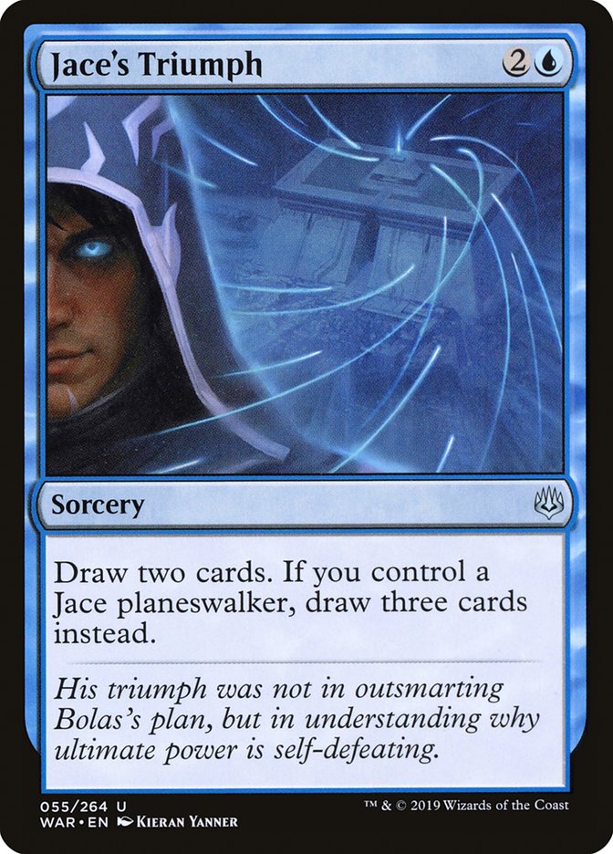 Jace's Triumph [War of the Spark] | Jomio and Rueliete's Cards and Comics