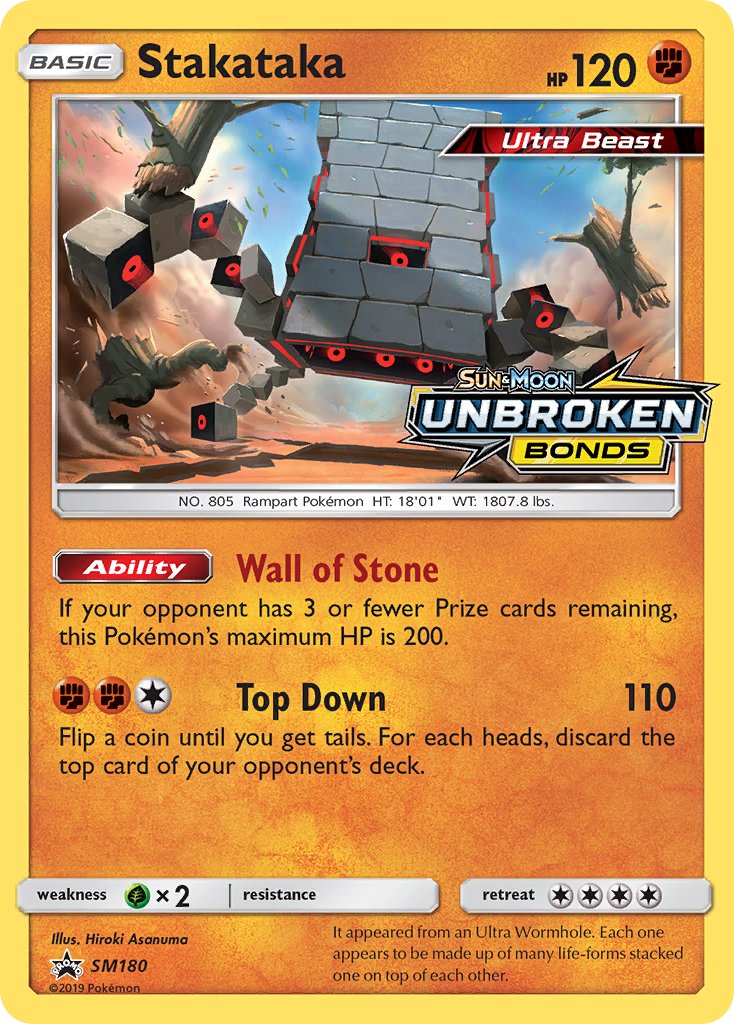 Stakataka (SM180) [Sun & Moon: Black Star Promos] | Jomio and Rueliete's Cards and Comics