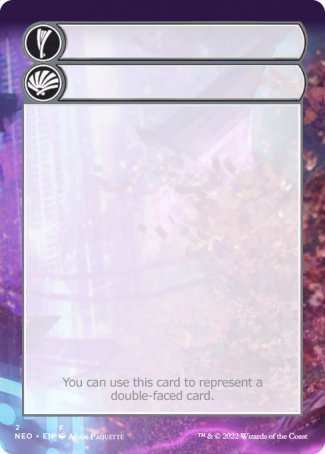 Helper Card (2/9) [Kamigawa: Neon Dynasty Tokens] | Jomio and Rueliete's Cards and Comics