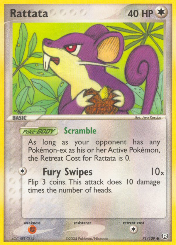 Rattata (71/109) [EX: Team Rocket Returns] | Jomio and Rueliete's Cards and Comics