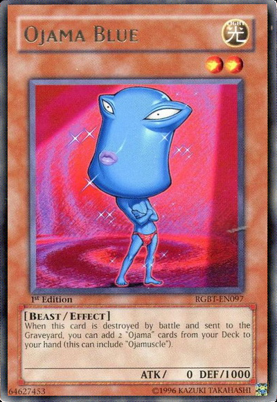 Ojama Blue [RGBT-EN097] Rare | Jomio and Rueliete's Cards and Comics