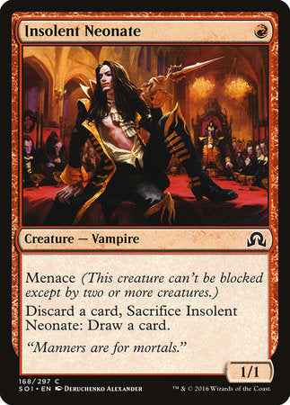 Insolent Neonate [Shadows over Innistrad] | Jomio and Rueliete's Cards and Comics