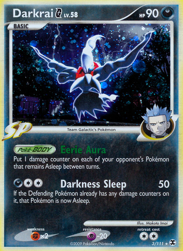 Darkrai G (3/111) [Platinum: Rising Rivals] | Jomio and Rueliete's Cards and Comics