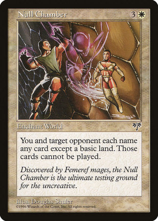 Null Chamber [Mirage] | Jomio and Rueliete's Cards and Comics