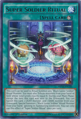 Super Soldier Ritual [MP16-EN146] Rare | Jomio and Rueliete's Cards and Comics