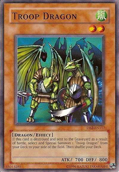 Troop Dragon [DB2-EN157] Common | Jomio and Rueliete's Cards and Comics