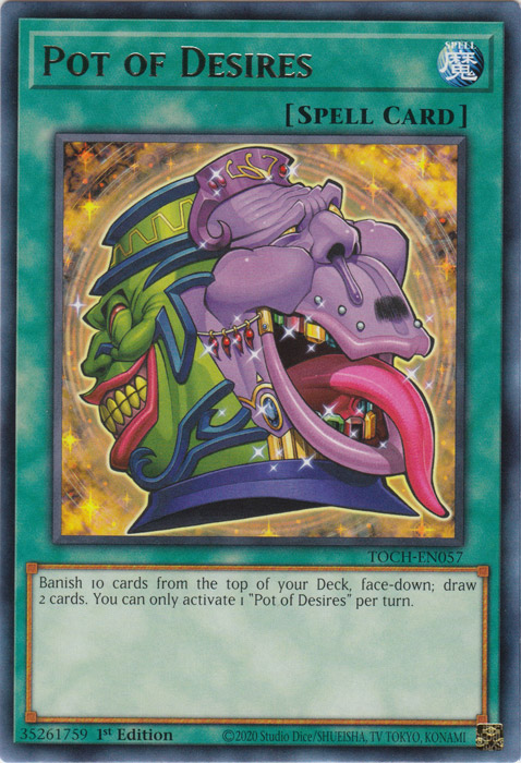 Pot of Desires [TOCH-EN057] Rare | Jomio and Rueliete's Cards and Comics
