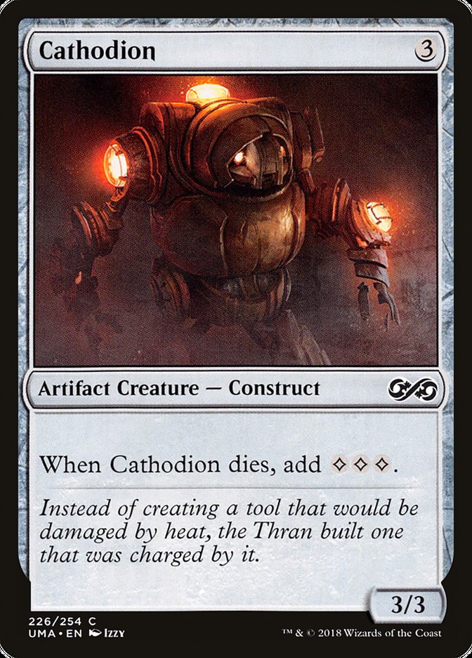 Cathodion [Ultimate Masters] | Jomio and Rueliete's Cards and Comics