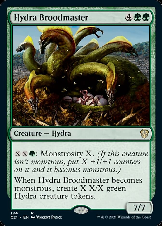 Hydra Broodmaster [Commander 2021] | Jomio and Rueliete's Cards and Comics