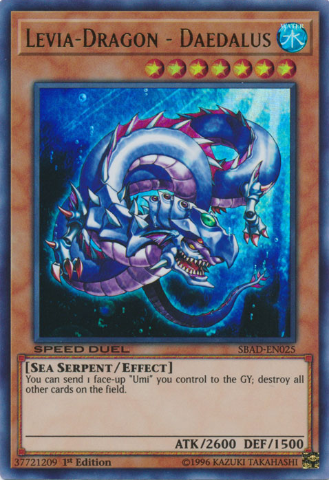 Levia-Dragon - Daedalus [SBAD-EN025] Ultra Rare | Jomio and Rueliete's Cards and Comics