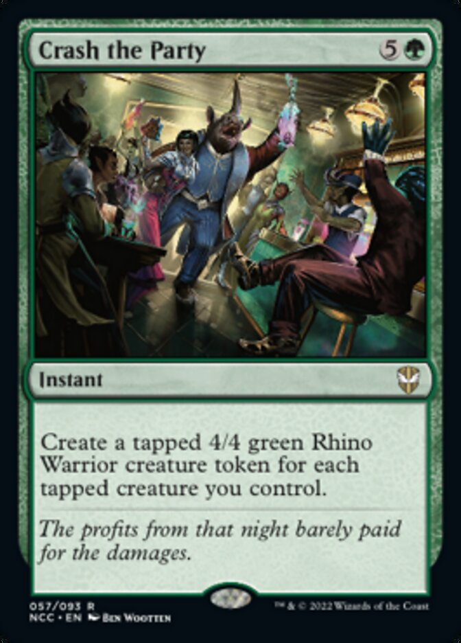 Crash the Party [Streets of New Capenna Commander] | Jomio and Rueliete's Cards and Comics