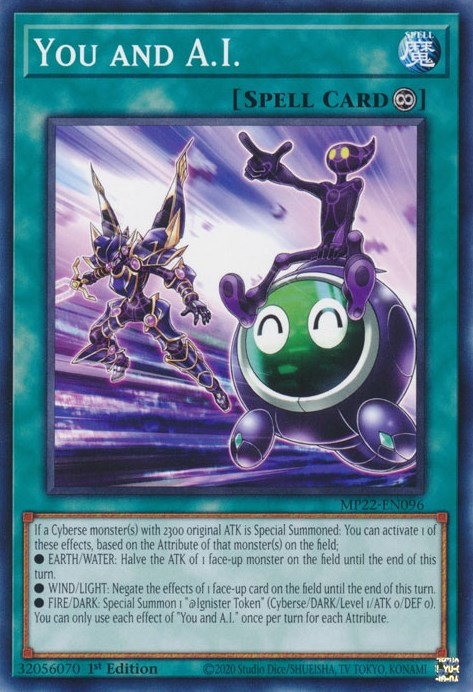 You and A.I. [MP22-EN096] Common | Jomio and Rueliete's Cards and Comics