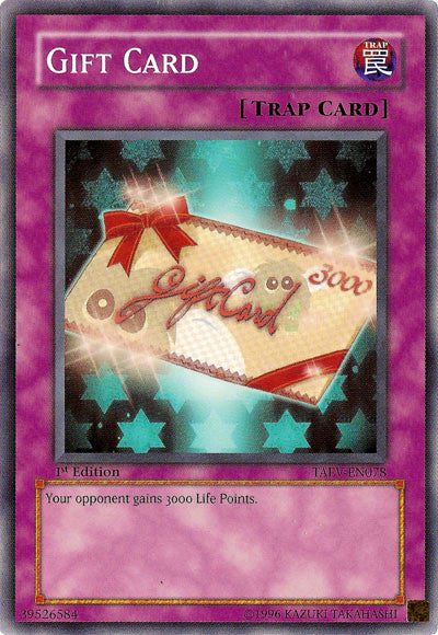 Gift Card [TAEV-EN078] Common | Jomio and Rueliete's Cards and Comics