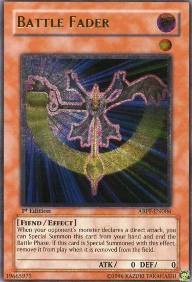 Battle Fader (UTR) [ABPF-EN006] Ultimate Rare | Jomio and Rueliete's Cards and Comics