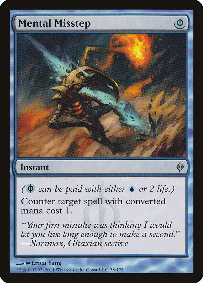 Mental Misstep [New Phyrexia] | Jomio and Rueliete's Cards and Comics