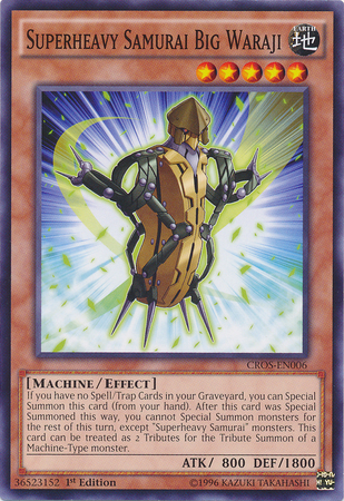 Superheavy Samurai Big Waraji [CROS-EN006] Common | Jomio and Rueliete's Cards and Comics