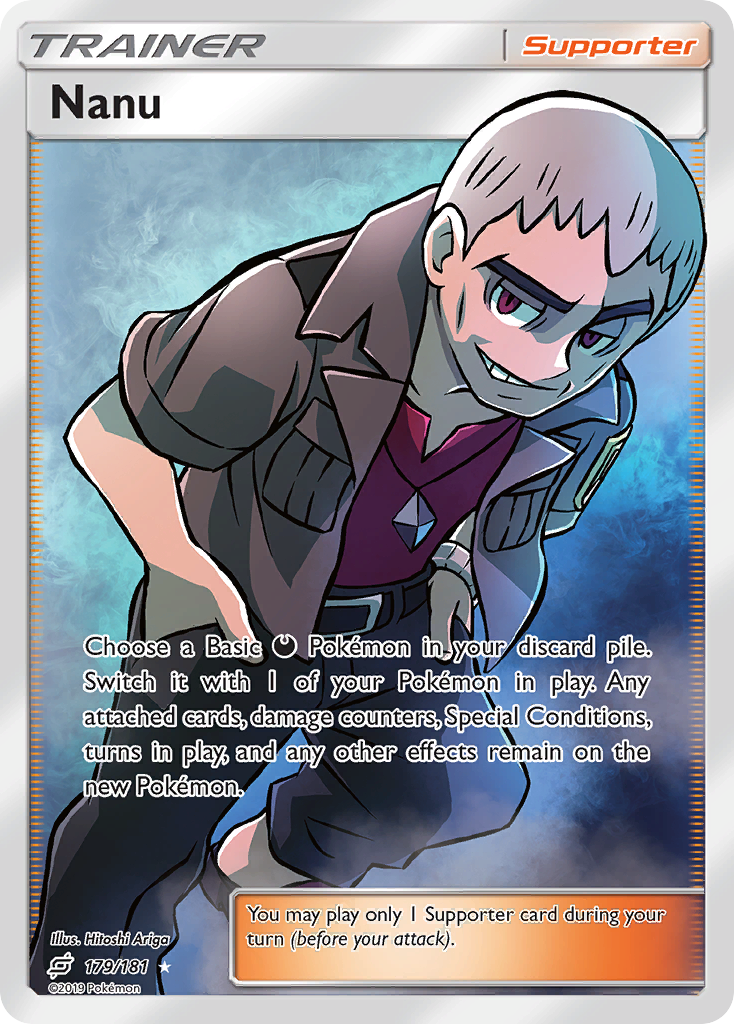 Nanu (179/181) [Sun & Moon: Team Up] | Jomio and Rueliete's Cards and Comics