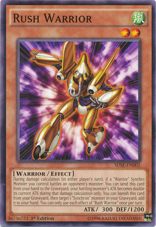 Rush Warrior [SDSE-EN002] Common | Jomio and Rueliete's Cards and Comics
