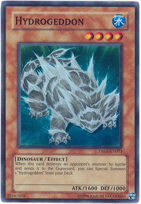 Hydrogeddon [DR04-EN073] Super Rare | Jomio and Rueliete's Cards and Comics