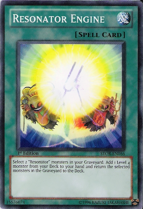 Resonator Engine [STOR-EN056] Common | Jomio and Rueliete's Cards and Comics