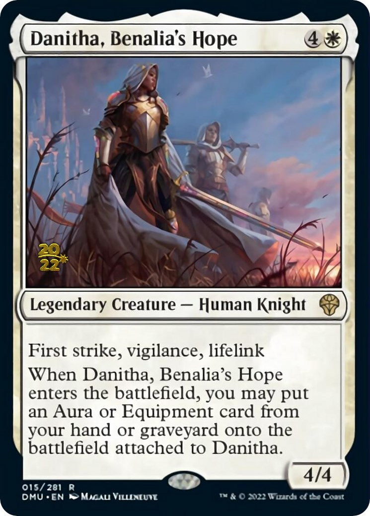 Danitha, Benalia's Hope [Dominaria United Prerelease Promos] | Jomio and Rueliete's Cards and Comics