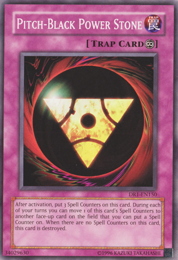 Pitch-Black Power Stone [DR1-EN150] Common | Jomio and Rueliete's Cards and Comics