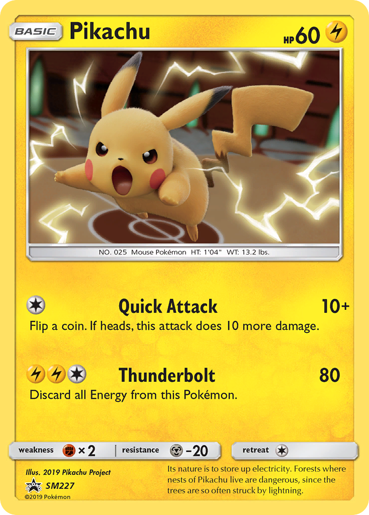 Pikachu (SM227) [Sun & Moon: Black Star Promos] | Jomio and Rueliete's Cards and Comics