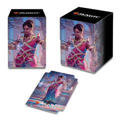 Ultra PRO: Deck Box - PRO 100+ (Commander 2018 - Saheeli, the Gifted) | Jomio and Rueliete's Cards and Comics