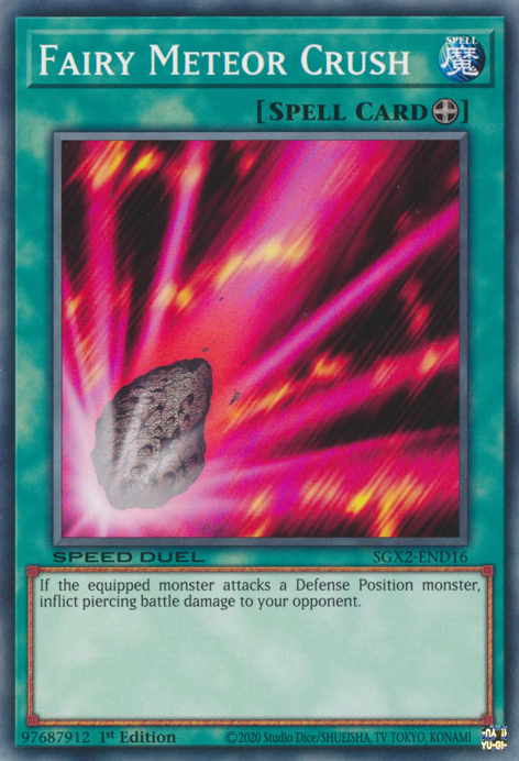 Fairy Meteor Crush [SGX2-END16] Common | Jomio and Rueliete's Cards and Comics