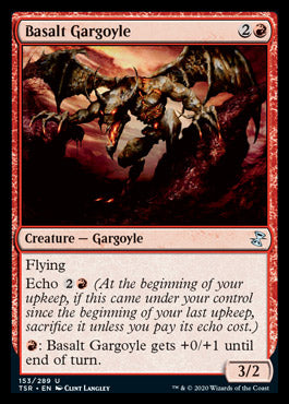 Basalt Gargoyle [Time Spiral Remastered] | Jomio and Rueliete's Cards and Comics