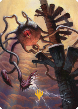 Death Kiss Art Card (Gold-Stamped Signature) [Commander Legends: Battle for Baldur's Gate Art Series] | Jomio and Rueliete's Cards and Comics
