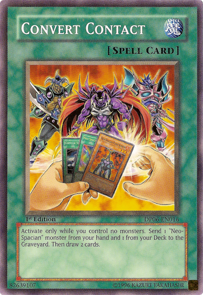 Convert Contact [DP06-EN016] Common | Jomio and Rueliete's Cards and Comics