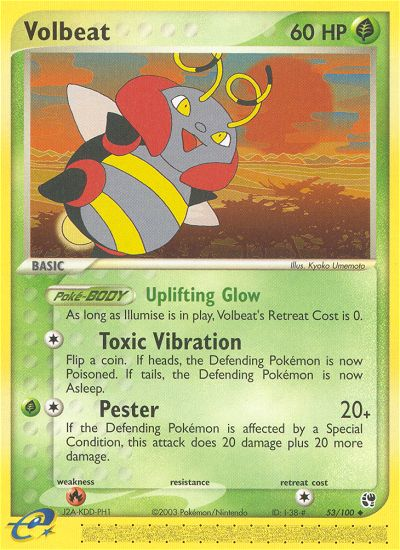 Volbeat (53/100) [EX: Sandstorm] | Jomio and Rueliete's Cards and Comics