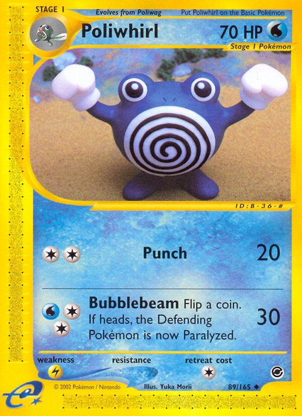 Poliwhirl (89/165) [Expedition: Base Set] | Jomio and Rueliete's Cards and Comics