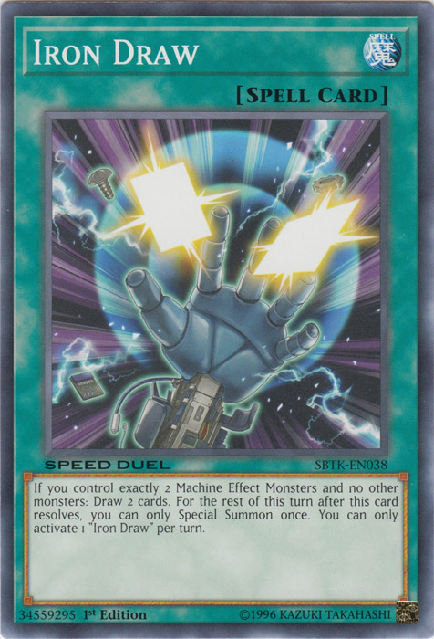 Iron Draw [SBTK-EN038] Common | Jomio and Rueliete's Cards and Comics