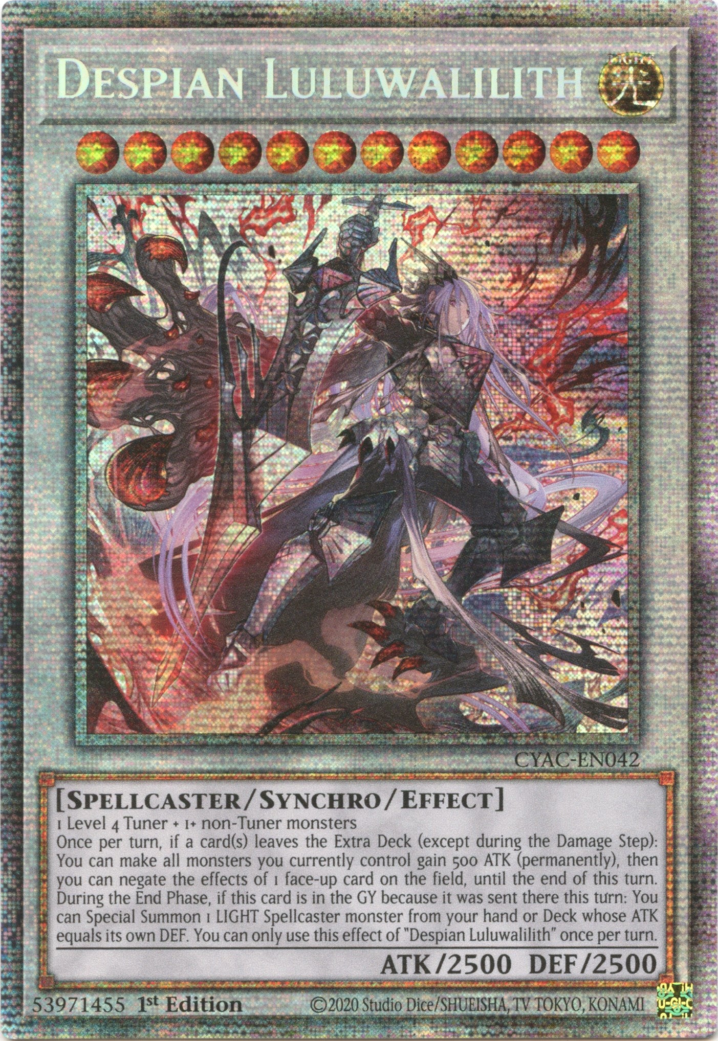 Despian Luluwalilith [CYAC-EN042] Starlight Rare | Jomio and Rueliete's Cards and Comics