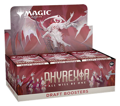 Phyrexia: All Will Be One - Draft Booster Box | Jomio and Rueliete's Cards and Comics