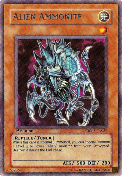 Alien Ammonite [CRMS-EN039] Rare | Jomio and Rueliete's Cards and Comics