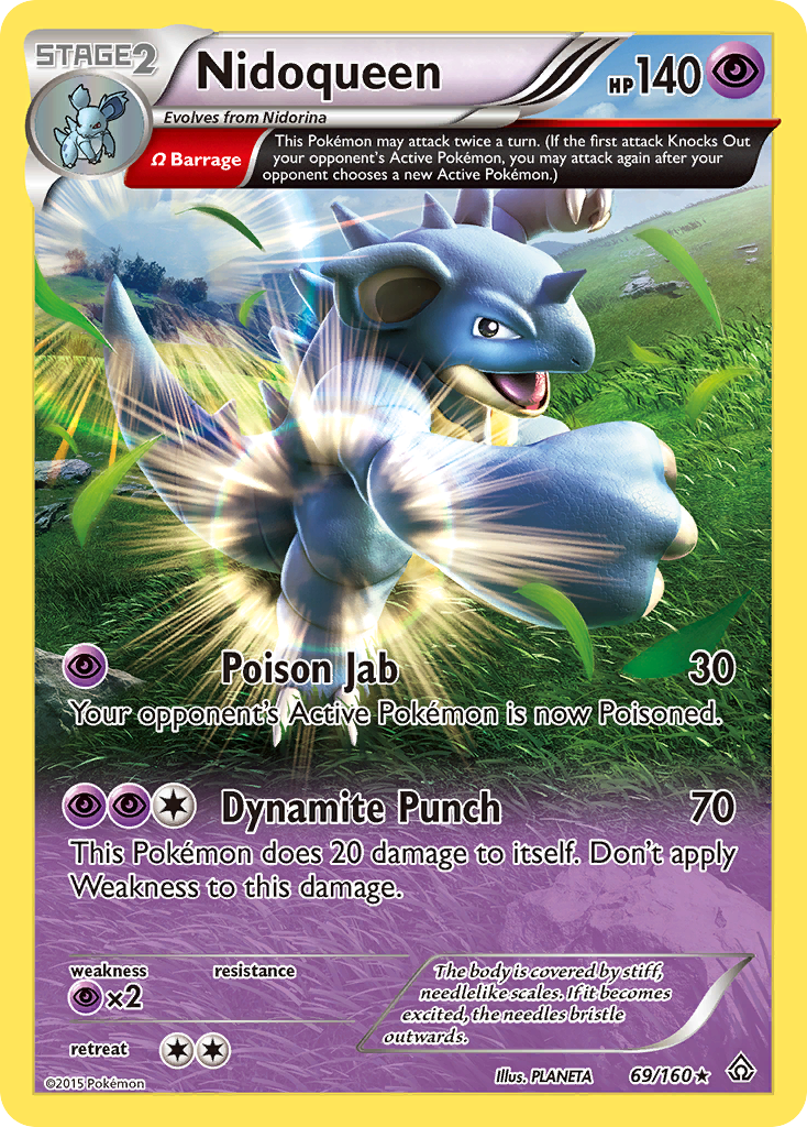 Nidoqueen (69/160) [XY: Primal Clash] | Jomio and Rueliete's Cards and Comics