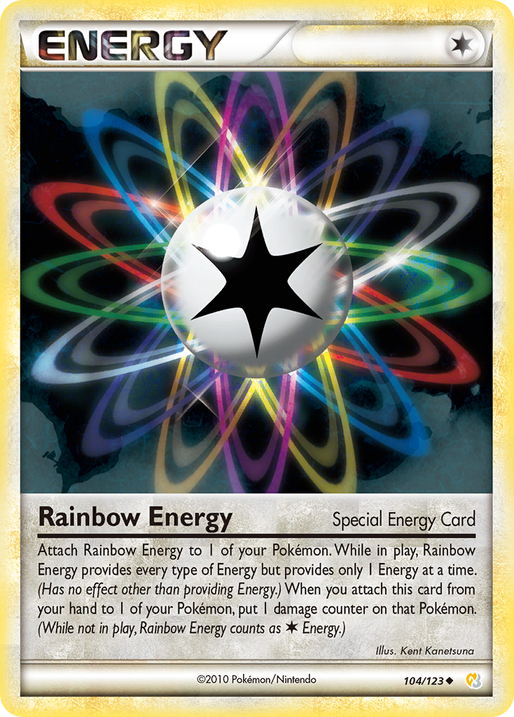 Rainbow Energy (104/123) [HeartGold & SoulSilver: Base Set] | Jomio and Rueliete's Cards and Comics