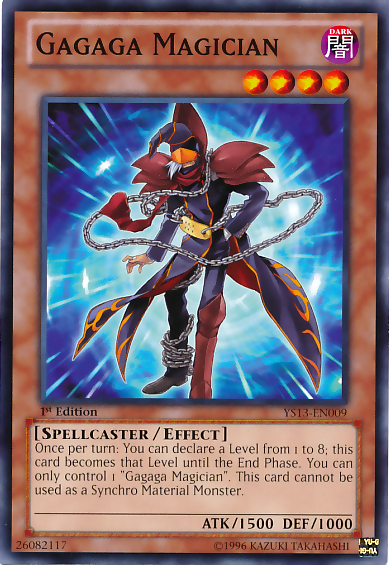 Gagaga Magician [YS13-EN009] Common | Jomio and Rueliete's Cards and Comics