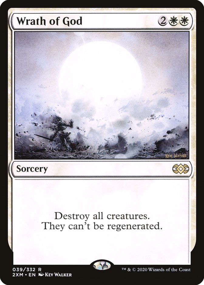 Wrath of God (039/332) [Double Masters] | Jomio and Rueliete's Cards and Comics