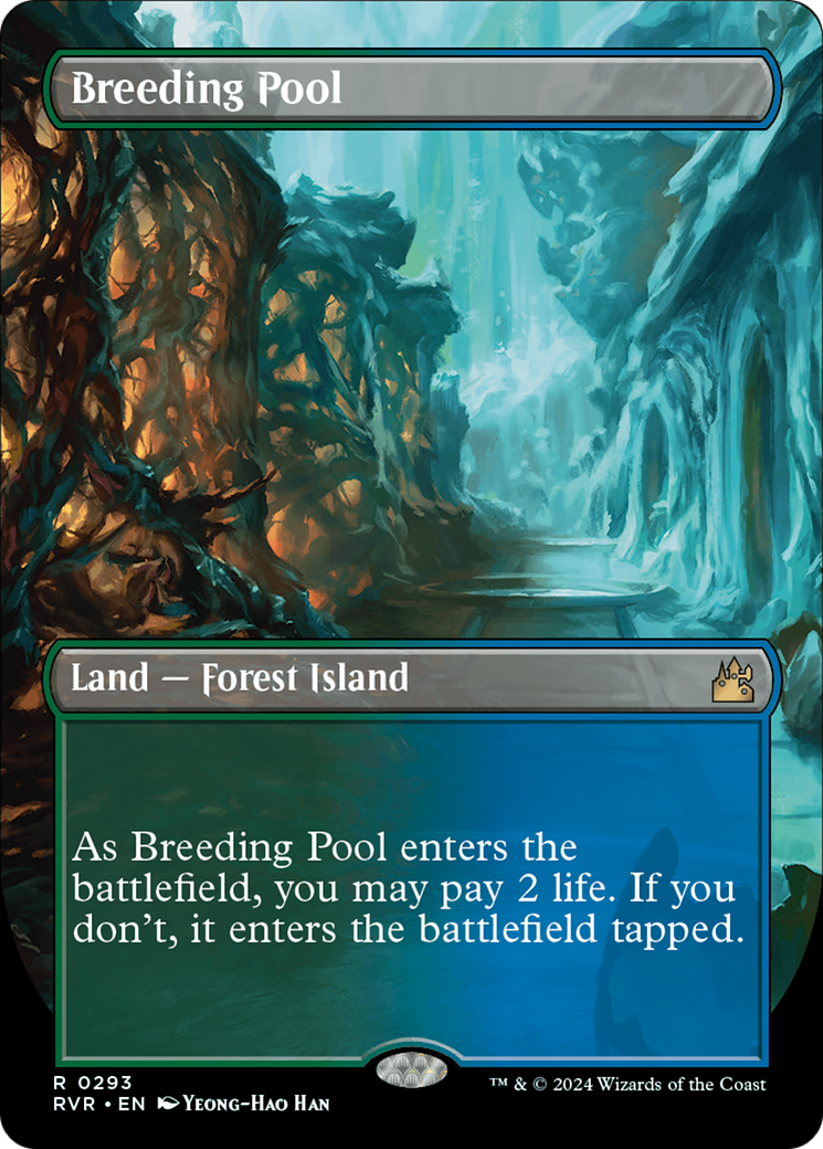 Breeding Pool (Borderless) [Ravnica Remastered] | Jomio and Rueliete's Cards and Comics