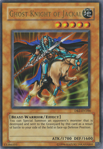Ghost Knight of Jackal [DR2-EN184] Ultra Rare | Jomio and Rueliete's Cards and Comics