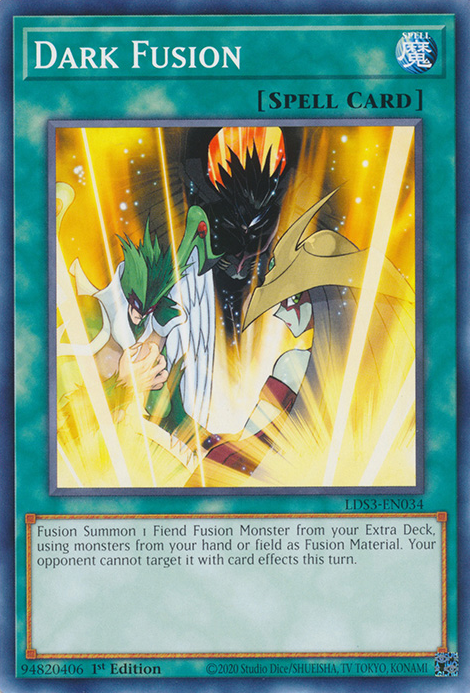 Dark Fusion [LDS3-EN034] Common | Jomio and Rueliete's Cards and Comics