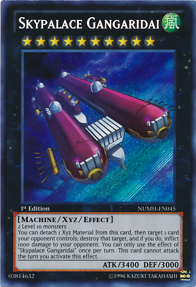 Skypalace Gangaridai [NUMH-EN045] Secret Rare | Jomio and Rueliete's Cards and Comics